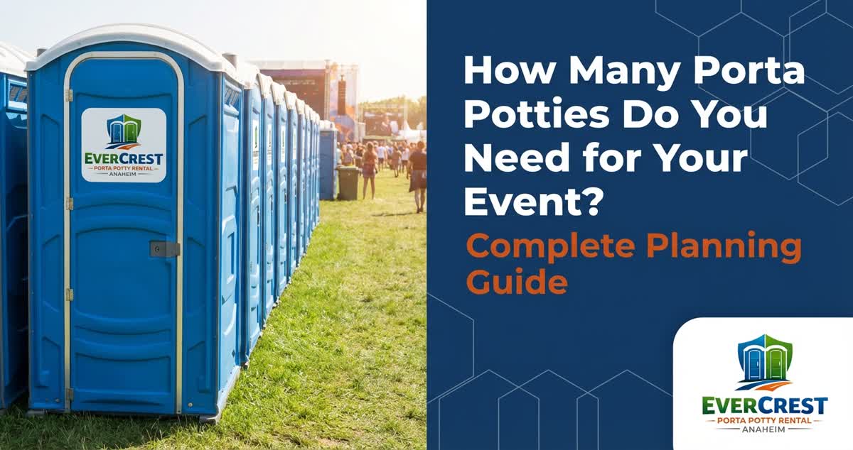 Event porta potty planning