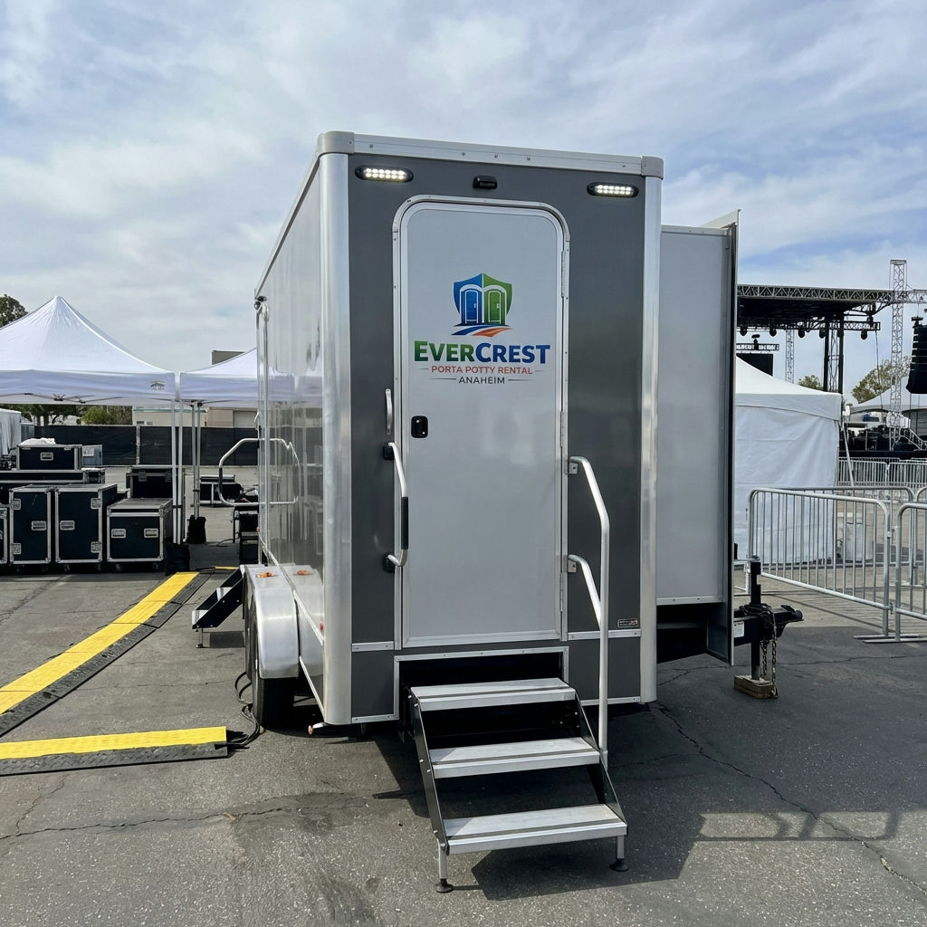 Luxury Restroom Trailer Anaheim