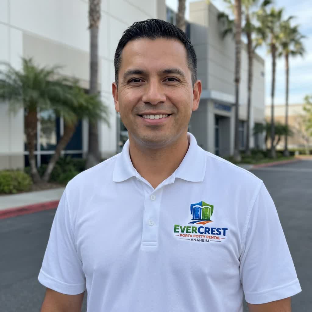 Marcus Rivera, Founder and CEO of Evercrest Porta Potty Rental Anaheim